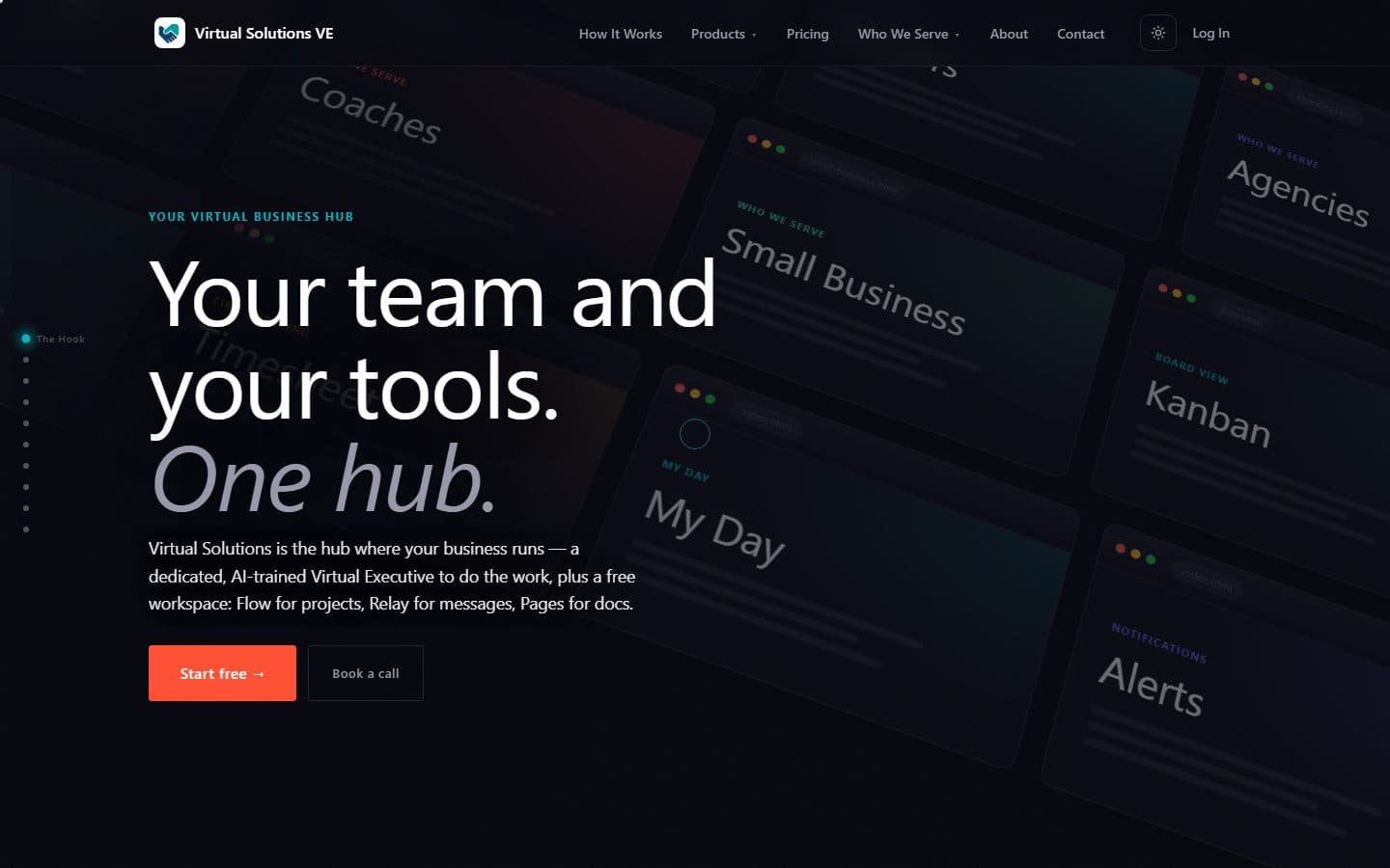 Virtual Solutions VE website